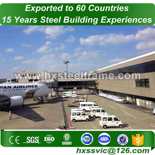 steel building products made of heavy structure long-span to Nigeria customer