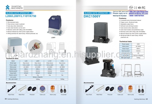 Automatic Sliding Gate Operator