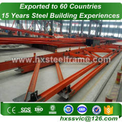 steel construction architecture made of steel fabrication work SGS certified