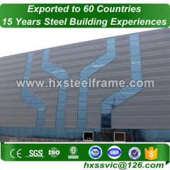 structural workshop and Steel warehouse building low cost nice made blasted