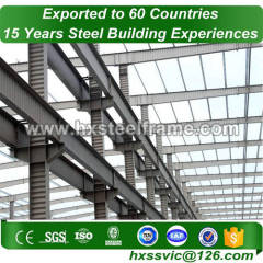 structure of a warehouse and Steel warehouse building with frame at Spain area