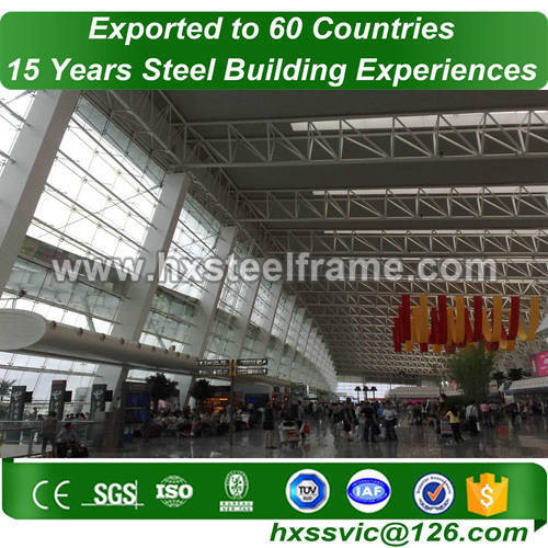 spaceframes building made of steel frame rj pre-built hot sale in Kabul