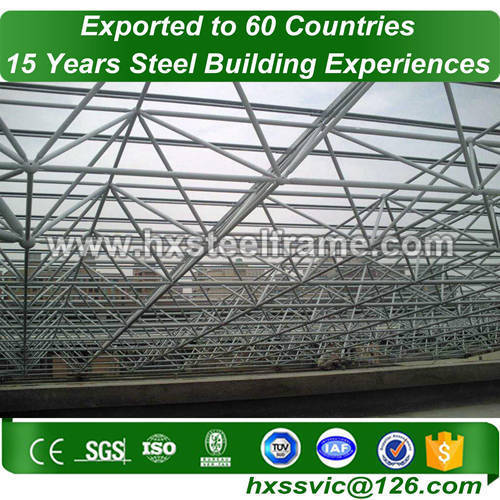 the space frame building and space frame construction multi-span sale to Mali