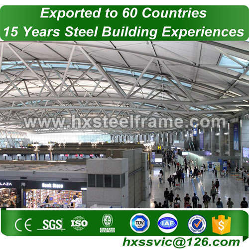 tubular space frame building and space frame construction customized