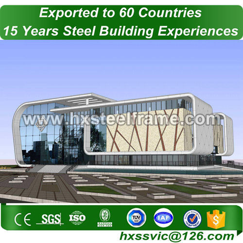 complete metal buildings and steel building kits good price export to Chile
