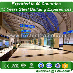 space frame building and steel space frame structures by S355JR sale to Europe