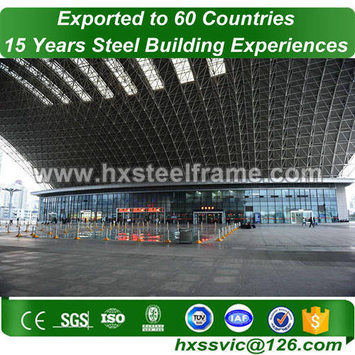 space grid structure building and steel space frame structures BV verified