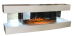 Electric fireplace wth remote control