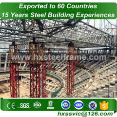 space frame model building by light gauge steel frame hot sale in Oman