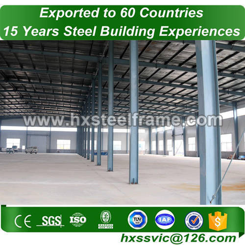 warehouse logistics made of clear span structures custom-made for Asia client