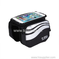 5.7 inch Bicycle Touch Screen Front Phone Bag