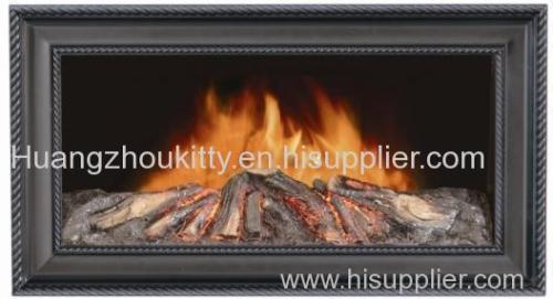 Electric Fireplace with With wooden frame