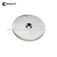 Sintered NdFeB Magnet neodymium Countersink Disc magnet Rare Earth Permanent Magnet Nickel Plated Neodymium Magnets