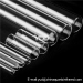 Fused silica quartz glass infrared heating tube