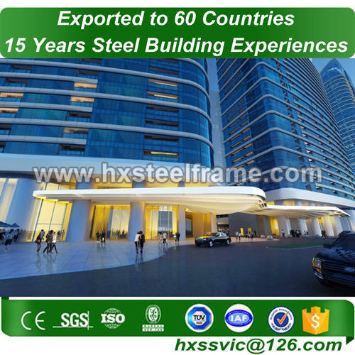 superior steel buildings and pre engineered metal buildings with CE procedure