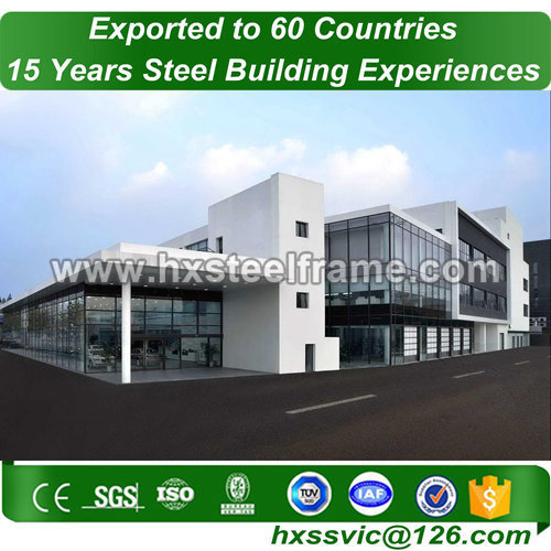 engineered steel buildings made of heavy structure with S355JR steel