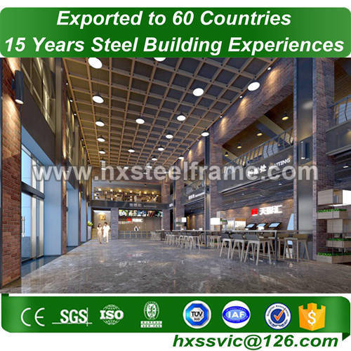 fabricated metal buildings made of prefabricated structures ISO9001 deftly cut