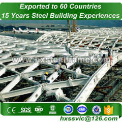 workshop sheds and steel warehouse construction ISO9001 provide to N'Djamena