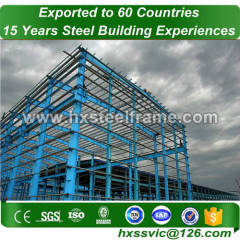 steel workshop kit and steel warehouse construction wide-span to Yemen market