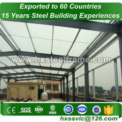 galvanized steel frame building made of steel frame customized at Grenada area