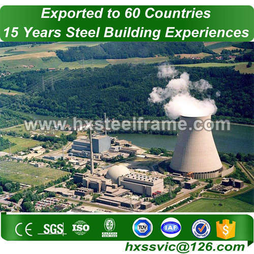 coal bunker in thermal power plant made of sttel frame with factory price