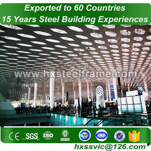 international steel buildings and prefab metal buildings outdoor export to UAE