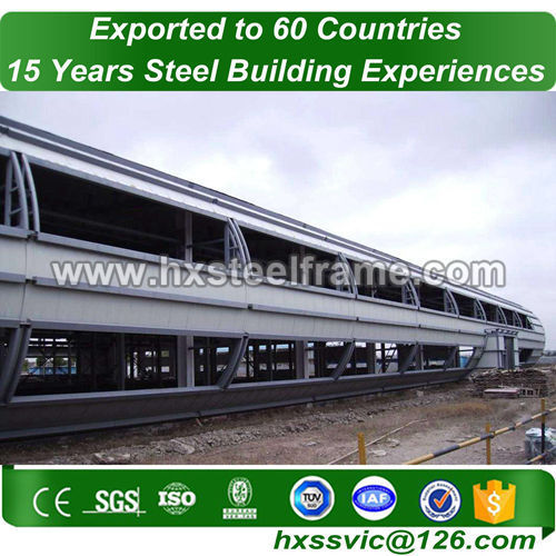 prefabricated factory buildings made of structural steel sections promotional