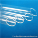 high purity transparant quartz glass tube for uv lamp high-temperature quartz glass tube for sale