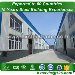 steel frame factory and industrial steel construction long-span