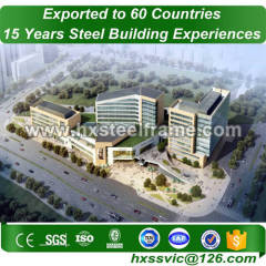 manufactured steel buildings and prefab metal buildings ISO9001 expertly cut