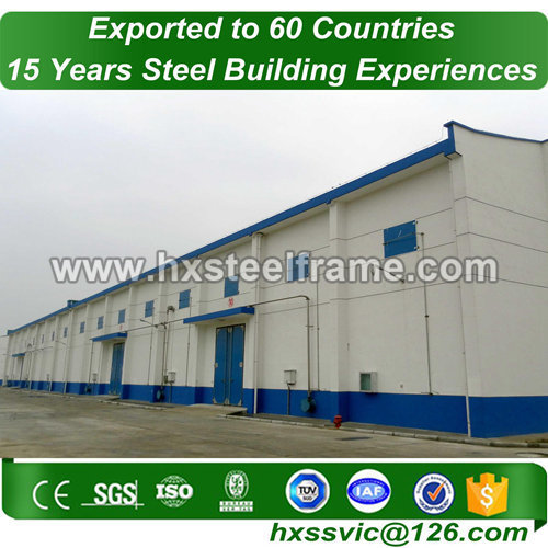 metal building barn made of prefabricated structures heatproof sale to Bahamas