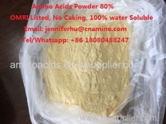 Enzymolysis Amino Acids Powder 80 Organic Fertilizer 14-0-0 OMRI Listed