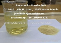 Enzymolysis Amino Acids Powder 80 Organic Fertilizer 14-0-0 OMRI Listed