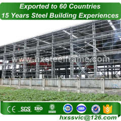 agricultural metal buildings made of portal frame connections damp proofing
