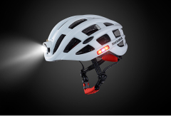 Ultralight Cycling Helmet with LED Light