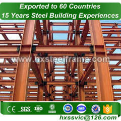 pre engineered steel buildings made of steel structural members ATSM standard