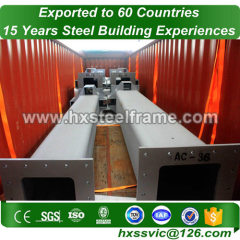pre engineered buildings made of light gauge steel long-span for Banjul client
