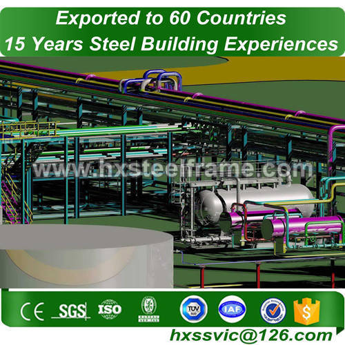 industrial steel construction and Industrial steel frame fashionable