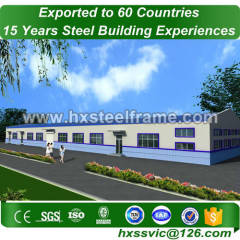 farm steel buildings made of steel framming muti-floor for project in Burundi