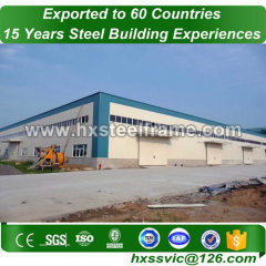 prefab farm buildings made of steel rigid frame wind-resistance sale to UAE