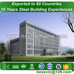 metal roof buildings made of steel framing members hot Sell provide to Asia