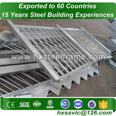 metal roof buildings made of steel framing members hot Sell provide to Asia