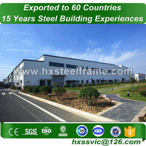 farm buildings made of steel frame material fast construction sale to Iran