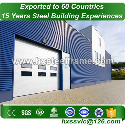 farm storage buildings made of the steel frame with Long-life export to Mexico