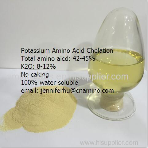 Amino Acids Chelated Organic Potassium Factory potassium humate replace