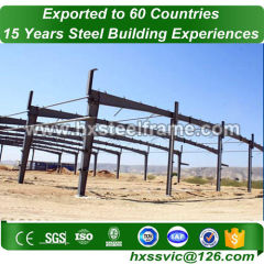 farm equipment shed made of steal structure of three story at Congo Rep. area