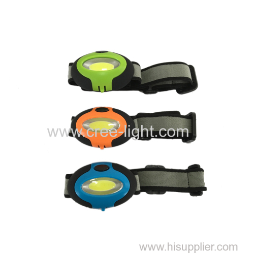 patented Mini small headlamp contains two batteries Outdoor head-mounted