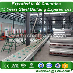 long span steel truss and prefabricated steel structures pre-made well made