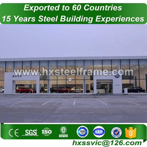 large metal buildings made of ligth steel frame muti-floor to Panama market