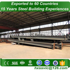 steel building packages and pre engineered steel building to ISO code